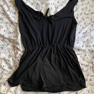 Black romper from Target